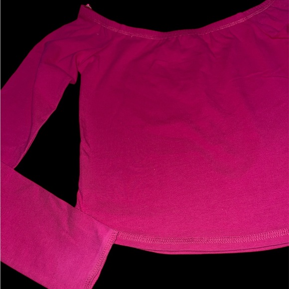 NWOT BDG Elasticized Boat Neckline Crop Top - Size XS - Picture 3 of 8